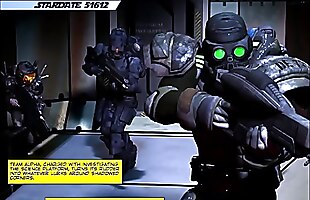 3D Comic: Xeno. Episodes 1-2