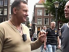 Gorgeous amsterdam hooker rides a big hard dong passionately