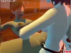 Hot korra pussy banged by different big dick dudes