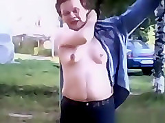 Drunk older woman tits