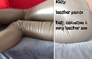 A horny leather ass.