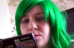 MILF wears lingerie while tricked into thinking this is porn